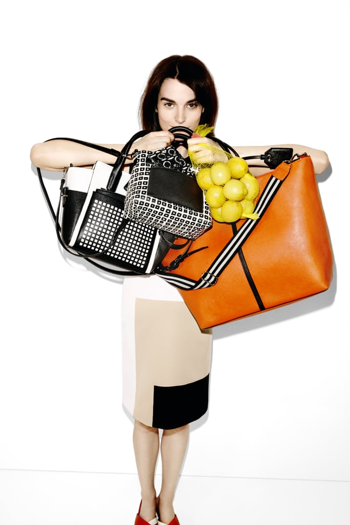 Belted Convertible Mini Satchel ($59), Track Convertible Tote ($81), and Atlantique Medium Convertible Satchel ($82)
