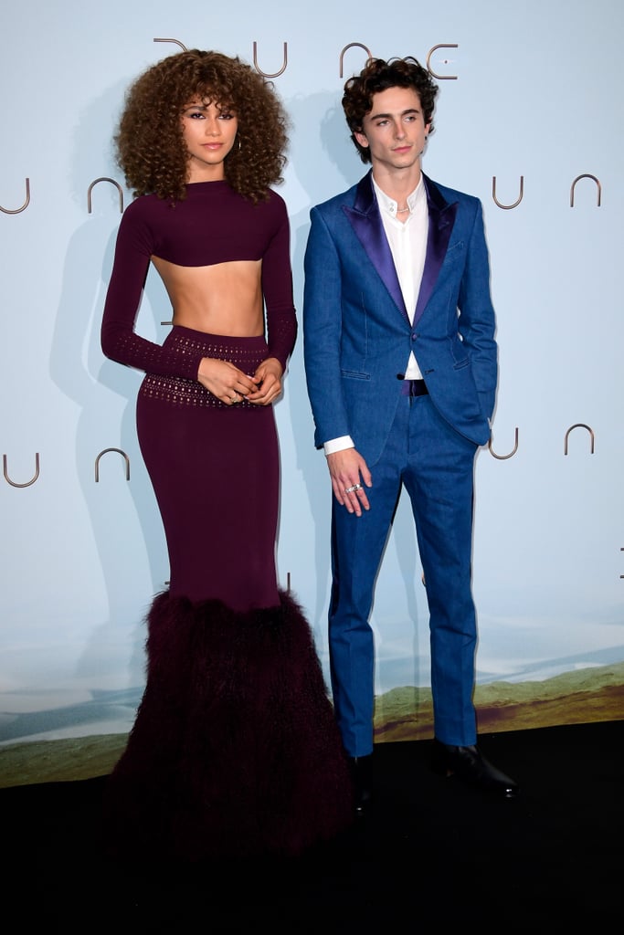 Zendaya's Purple Alaïa Outfit at Venice Film Festival 2021
