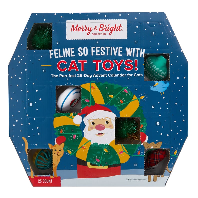 For a Playful Cat: Merry & Bright Holiday Feline So Festive with Cat Toys 25-Day Advent Calendar