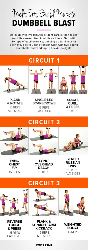 Full Body Dumbbell Workout For Weight Loss