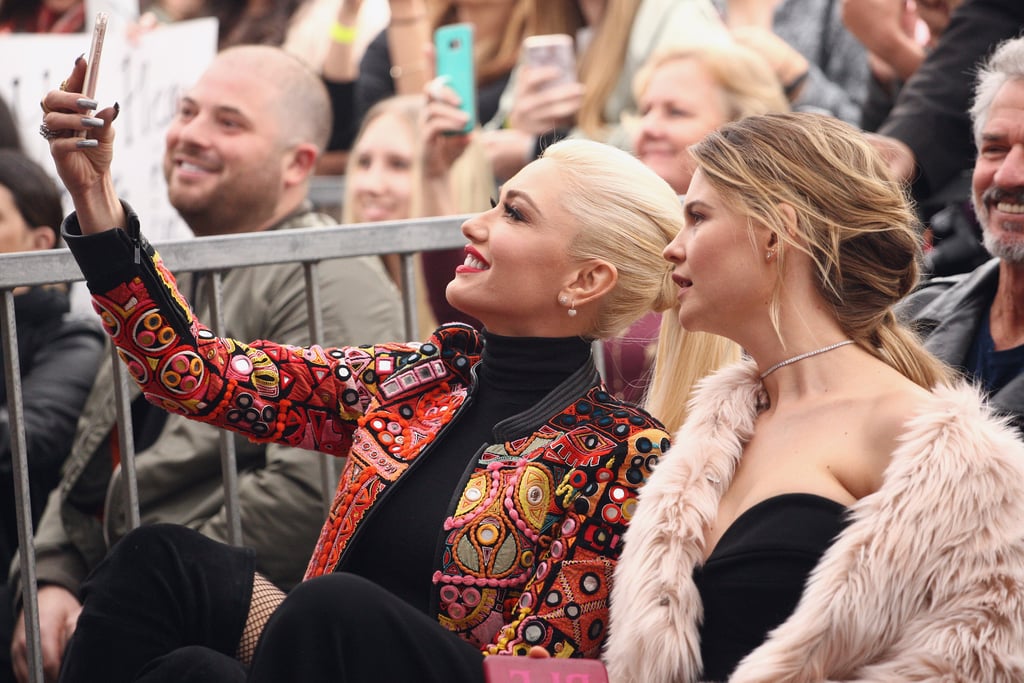 Gwen Stefani and Blake Shelton Hollywood Walk of Fame 2017