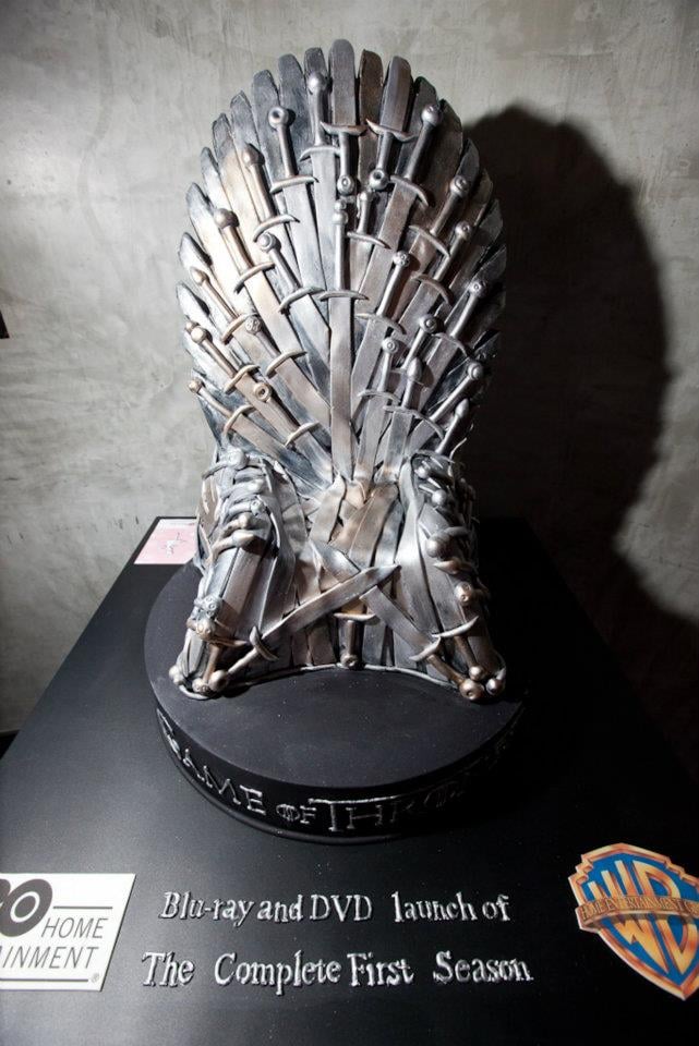 Iron Throne Cake