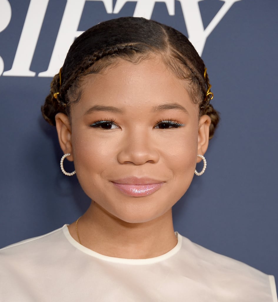 Storm Reid's Metallic Eyeliner