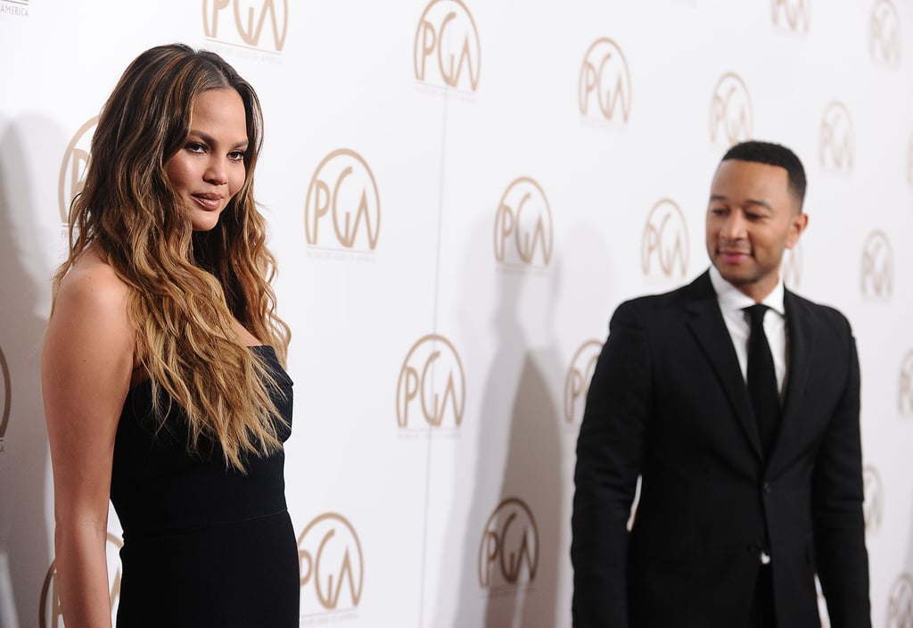Chrissy Teigen and John Legend Producers Guild Awards 2017