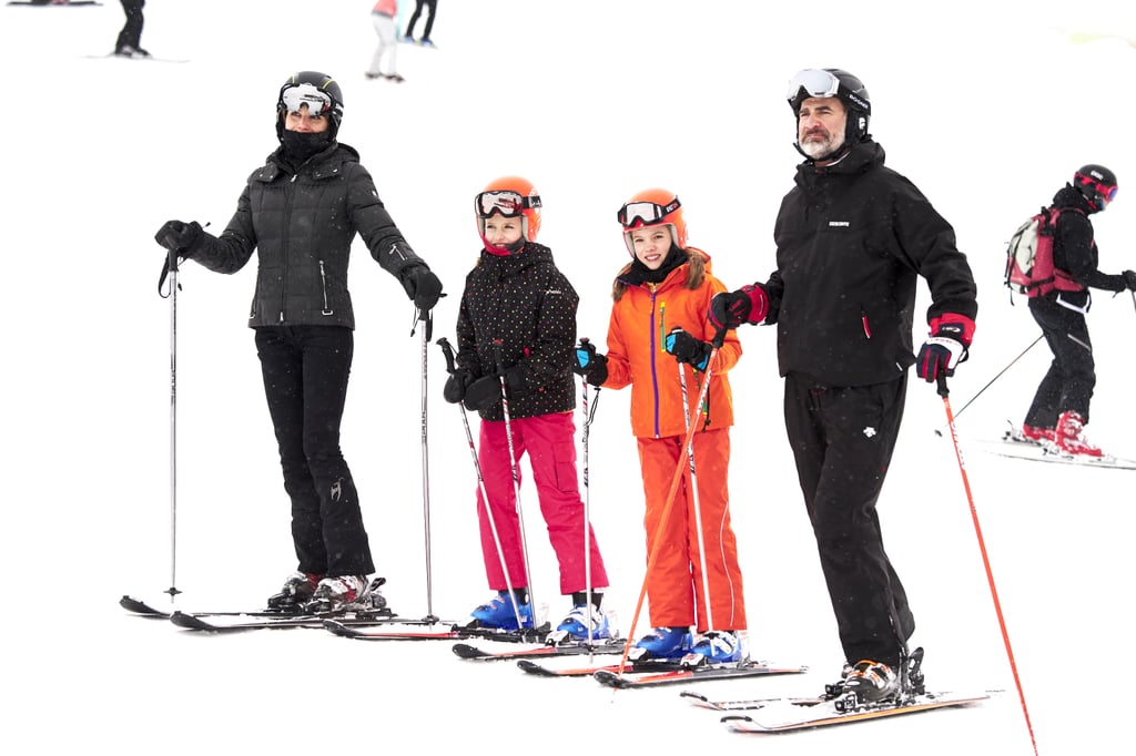 Spanish Royal Family Winter Portraits 2017