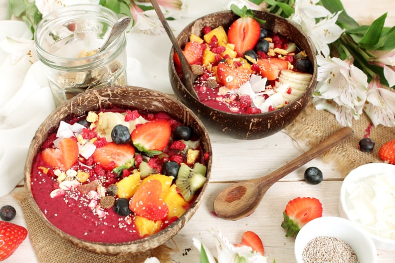 Beetroot Raspberry Smoothie Bowl