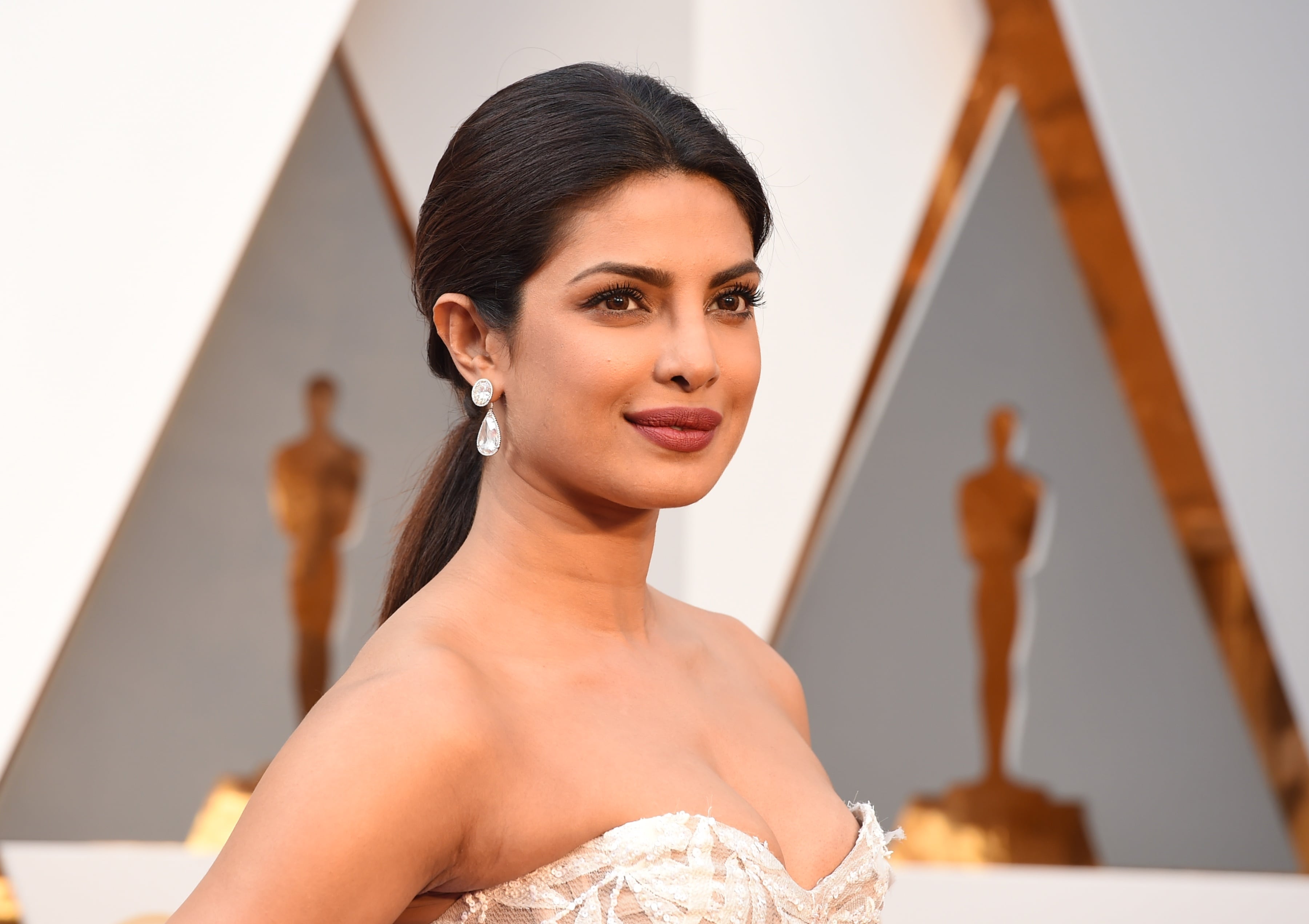 Priyanka Chopra at the Oscars 2016 POPSUGAR Celebrity