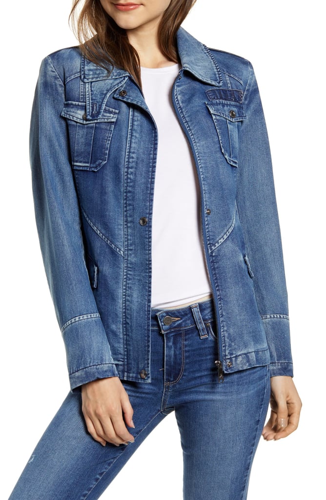 Sam Edelman Denim Field Jacket | Best Jean Jackets For Women | POPSUGAR ...