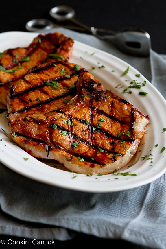 Chili-Rubbed Pork Chops