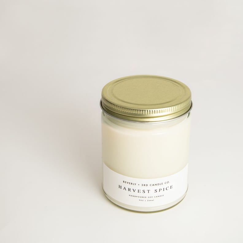 Harvest Spice Scented Jar Candle