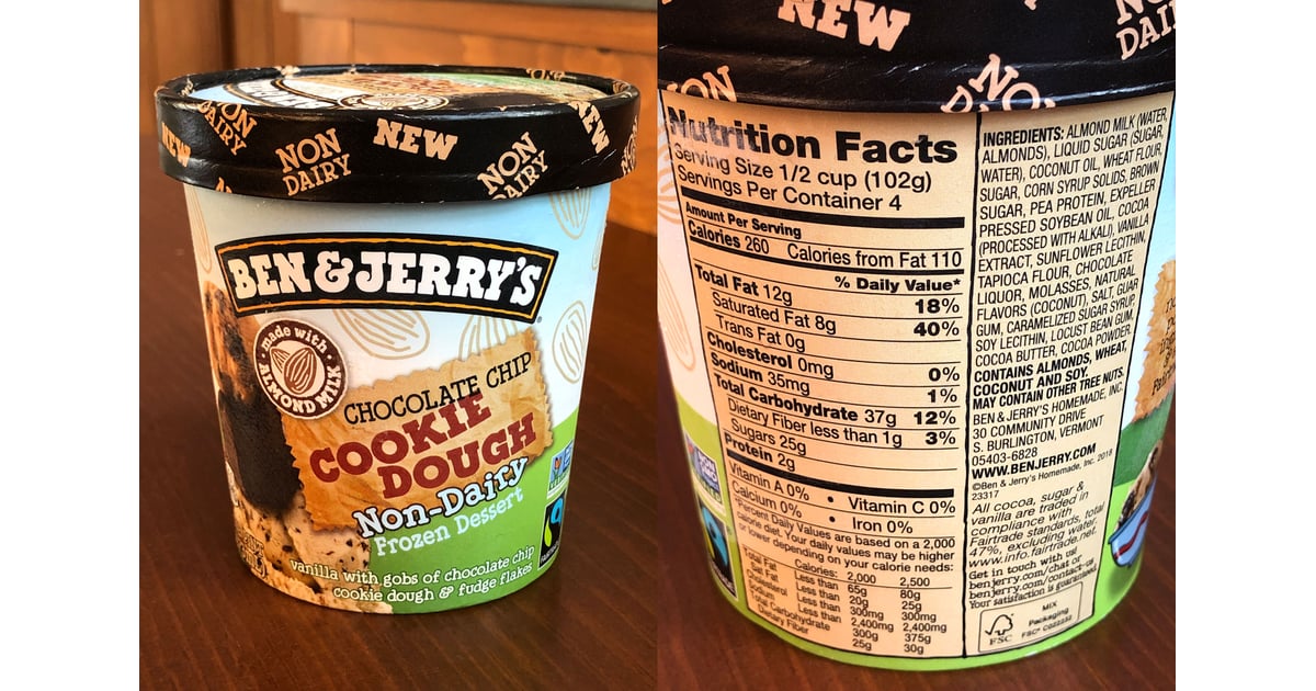 Ben Jerrys Nutrition Information Nutrition Pics
