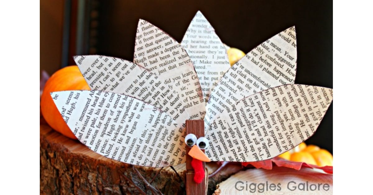 Clothespin Turkey Thanksgiving Crafts For Kids POPSUGAR Family Photo 5