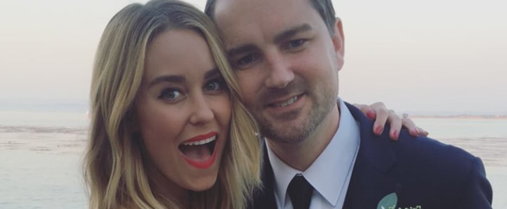 Lauren Conrad's Beige Dress at Dieter Schmitz's Wedding