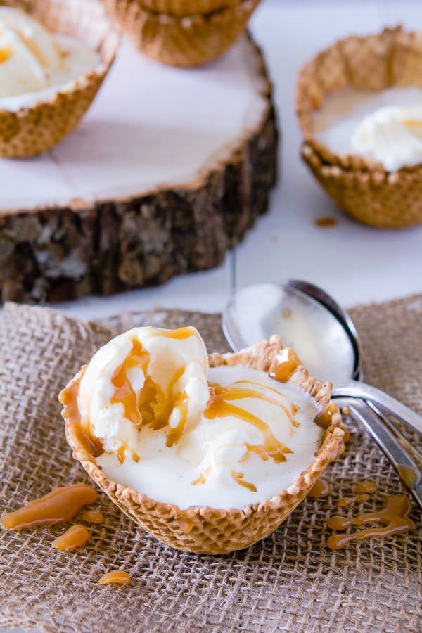 Caramel Macchiato Ice Cream Float