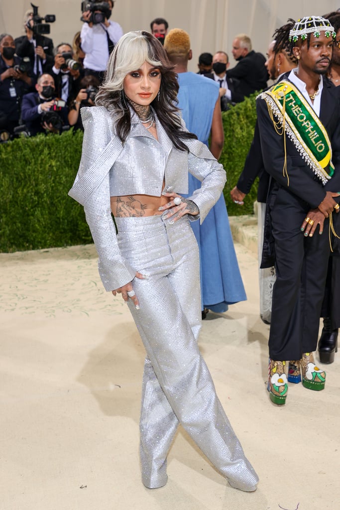 Kehlani's Crystal Aliétte Suit at the Met Gala 2021