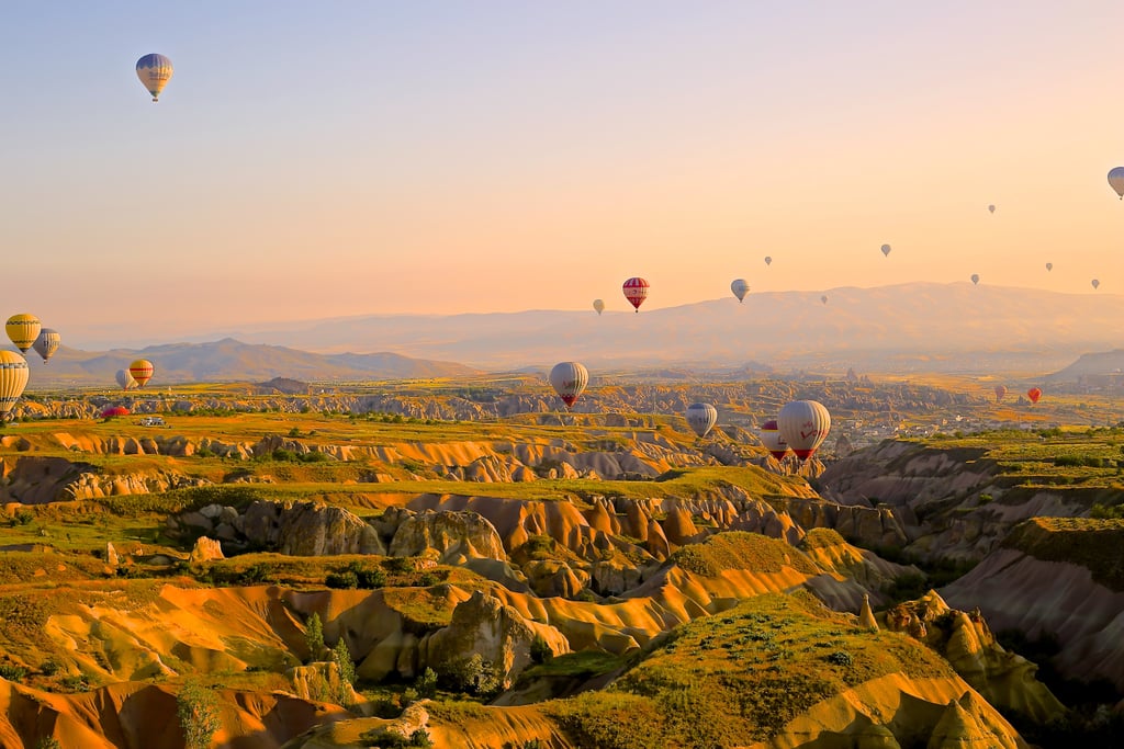 Hot Air Balloons Zoom Background