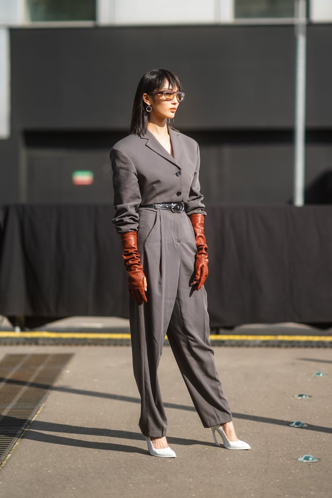 The Outfit: A Jumpsuit + Heels + A Belt