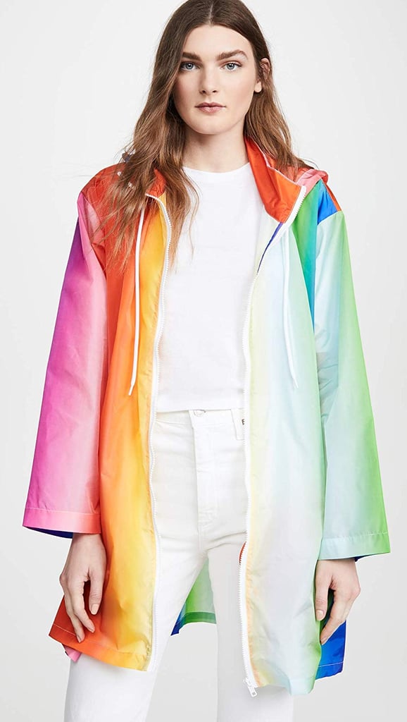 Etre Cecile Rainbow Rain Coat