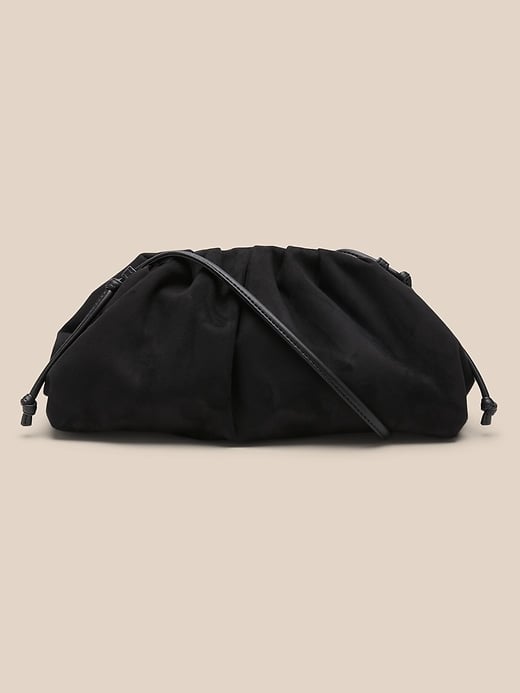 Banana Republic Factory Store Vegan Suede Clutch
