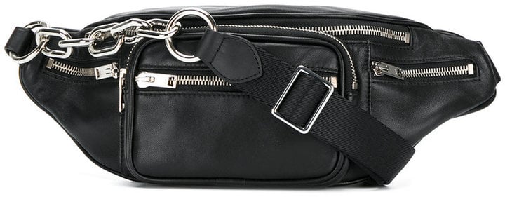Leave it to Alexander Wang to give the belt bag a street-ready makeover via this Alexander Wang Padlock Belt Bag ($657).