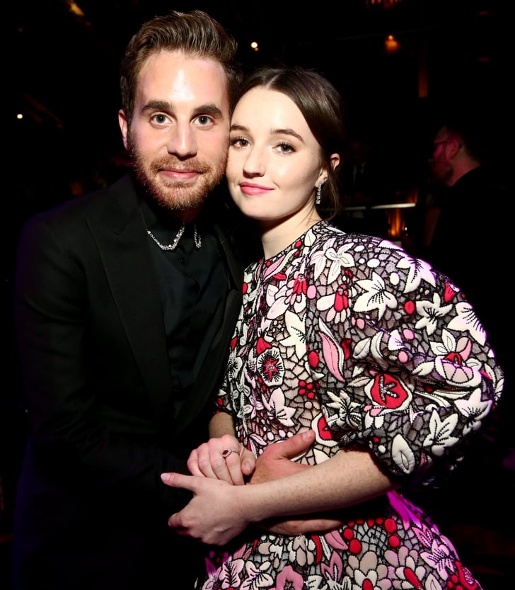 Beanie Feldstein and Ben Platt at the Golden Globes 2020 POPSUGAR