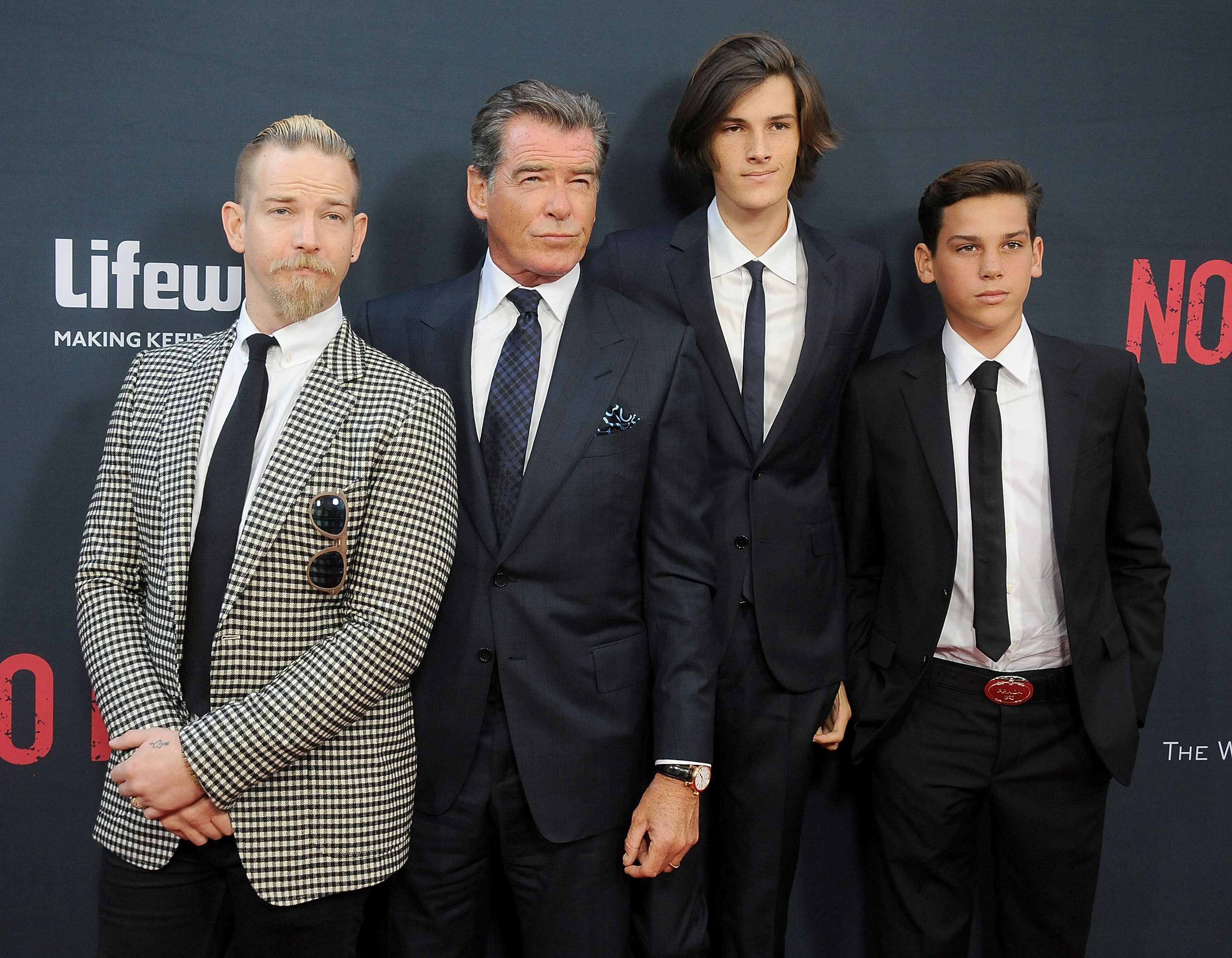 Pierce Brosnan Hits Red Carpet With Lookalike Sons in Rare Public  Appearance, The Verde Independent