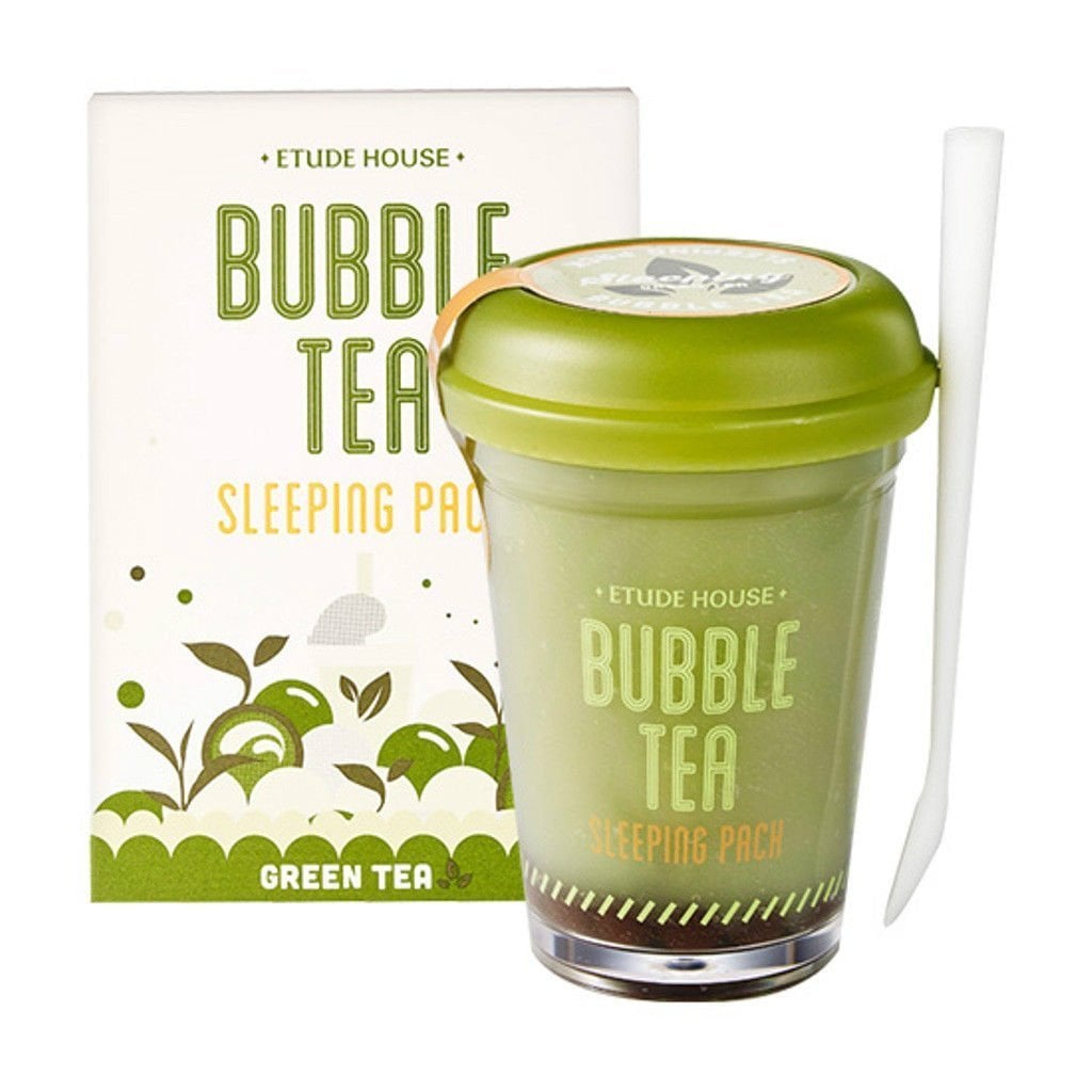 Etude House Bubble Tea Sleeping Pack Green Tea