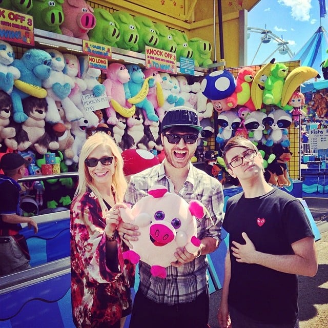 Christian Siriano took in the county fair with friends.
Source: Instagram user csiriano