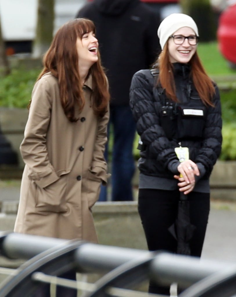 Dakota Johnson Fifty Shades Darker Set Pictures