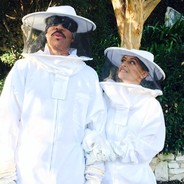 Nicole Richie surprised her dad with a trip to visit beehives.
Source: Instagram user nicolerichie