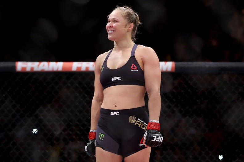 She broke her own UFC Championship record.