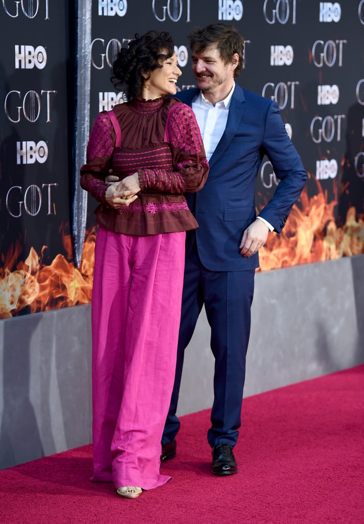 Indira Varma and Pedro Pascal