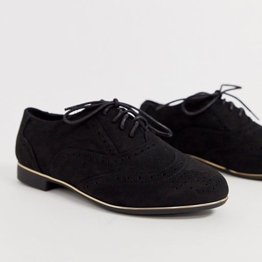 New Look PU Brogues