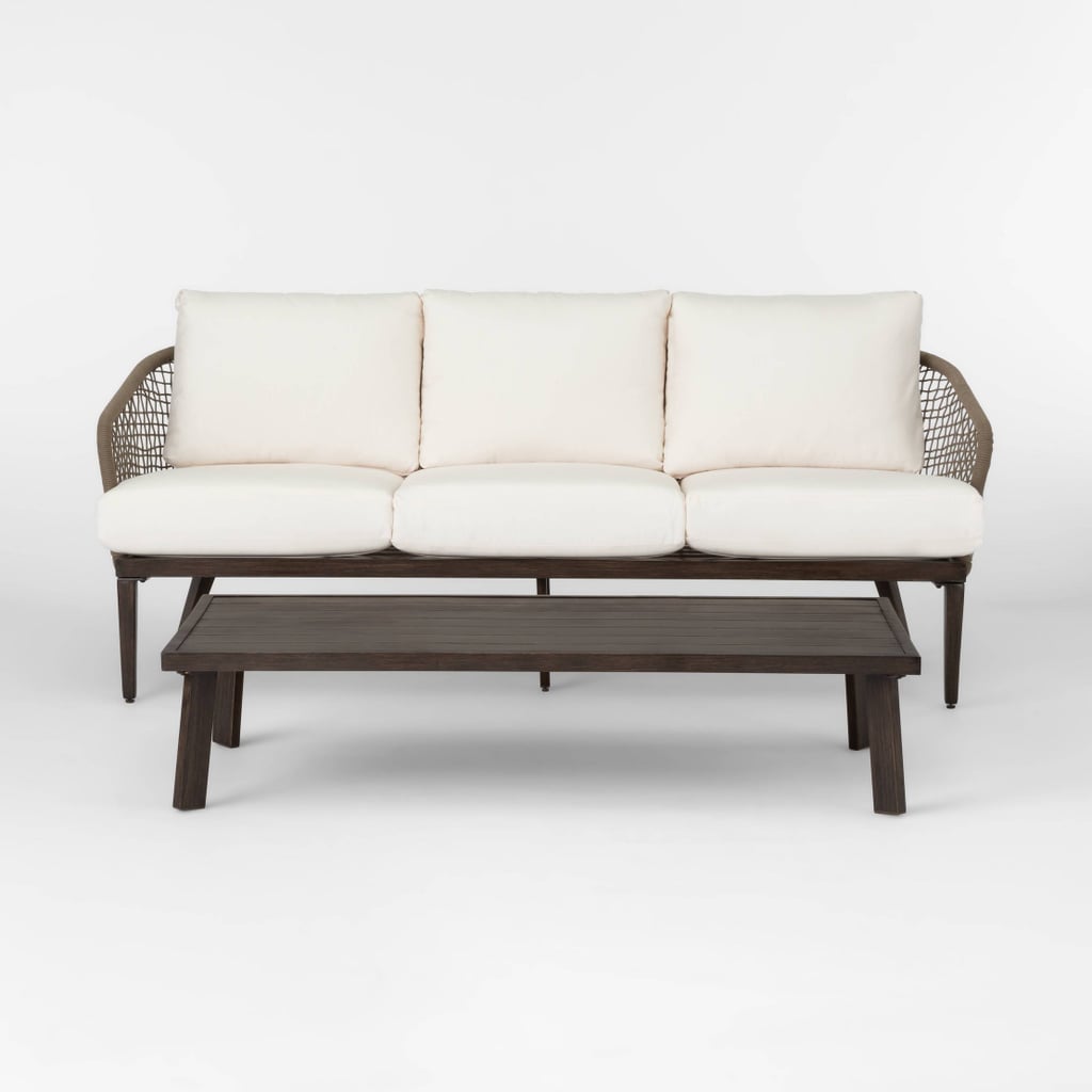 Best Patio Sofa and Coffee Table Set From Target on Sale For Memorial Day