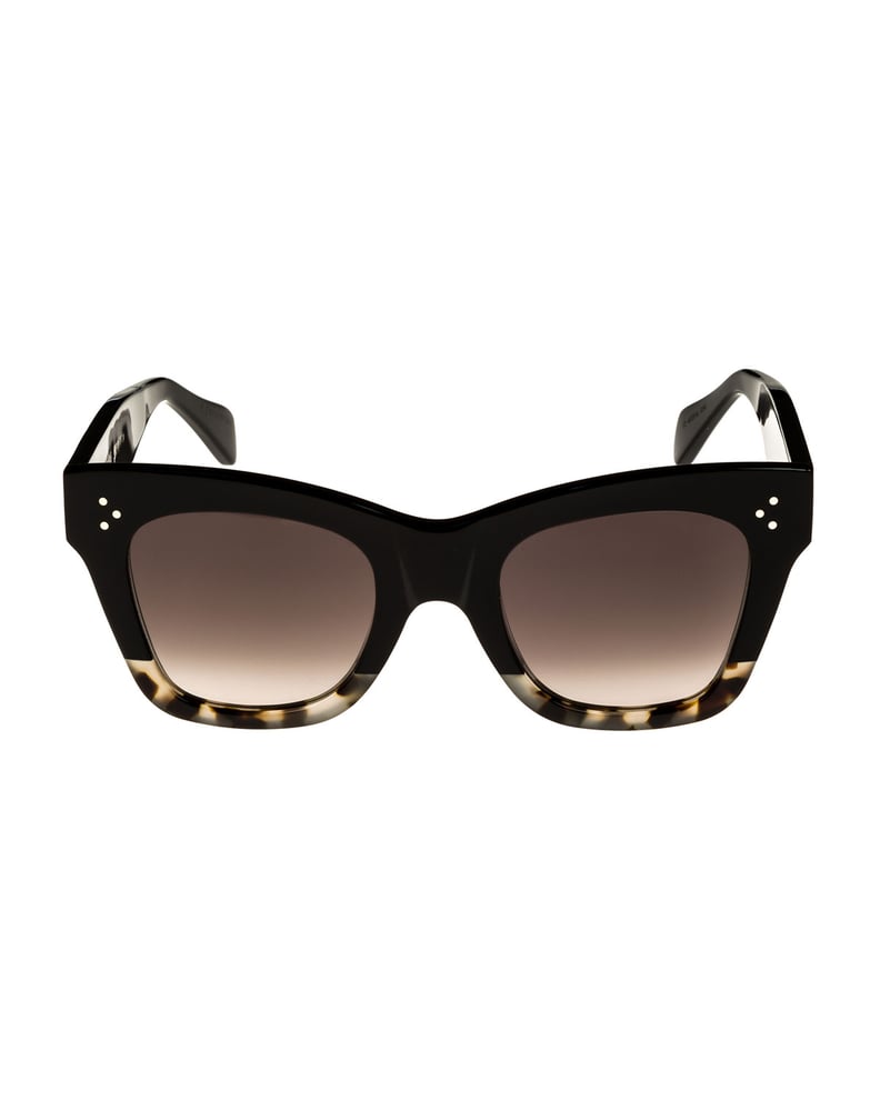 Celine Two-Tone Gradient Cat-Eye Sunglasses