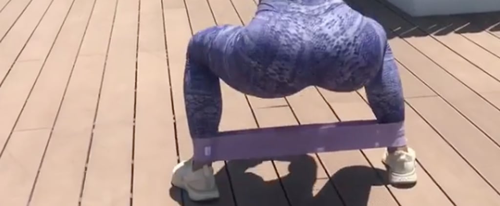 You Just Need a Resistance Band For This Trainer's Quick, Booty-Burning Workout