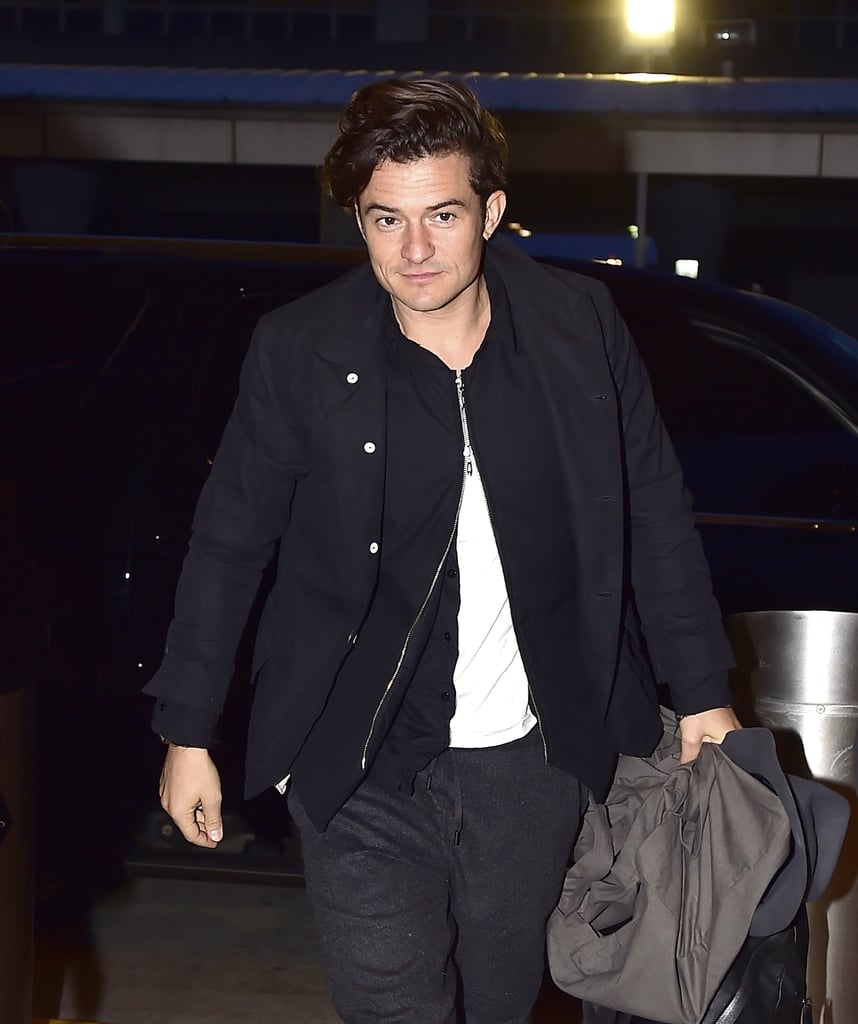 Orlando Bloom and Katy Perry at JFK March 2016