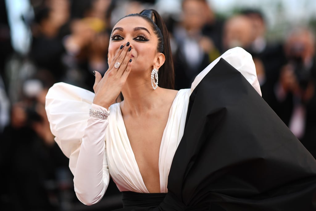 Deepika Padukone White Dress at Cannes 2019