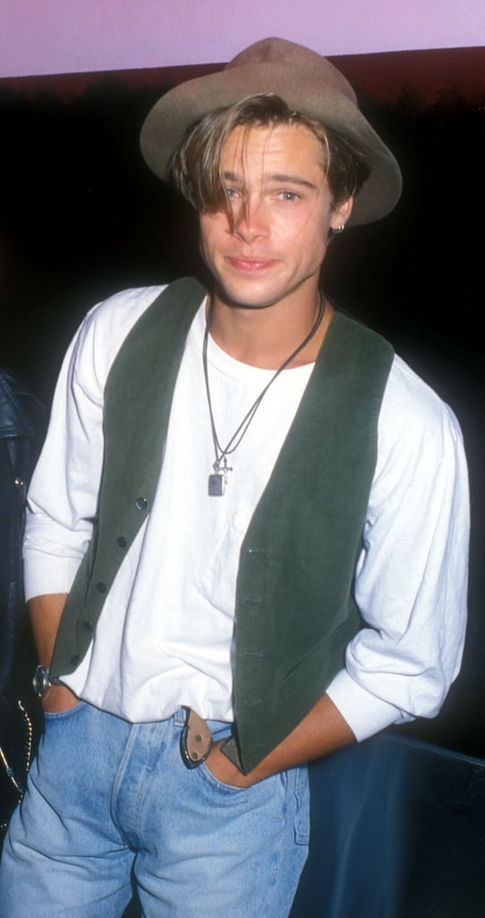 He rocked a hipster-cool look at an LA launch party in September 1989 — what a babe, right?