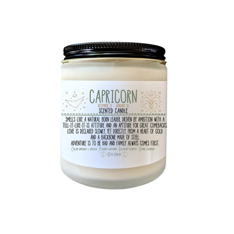 Capricorn Zodiac Candle