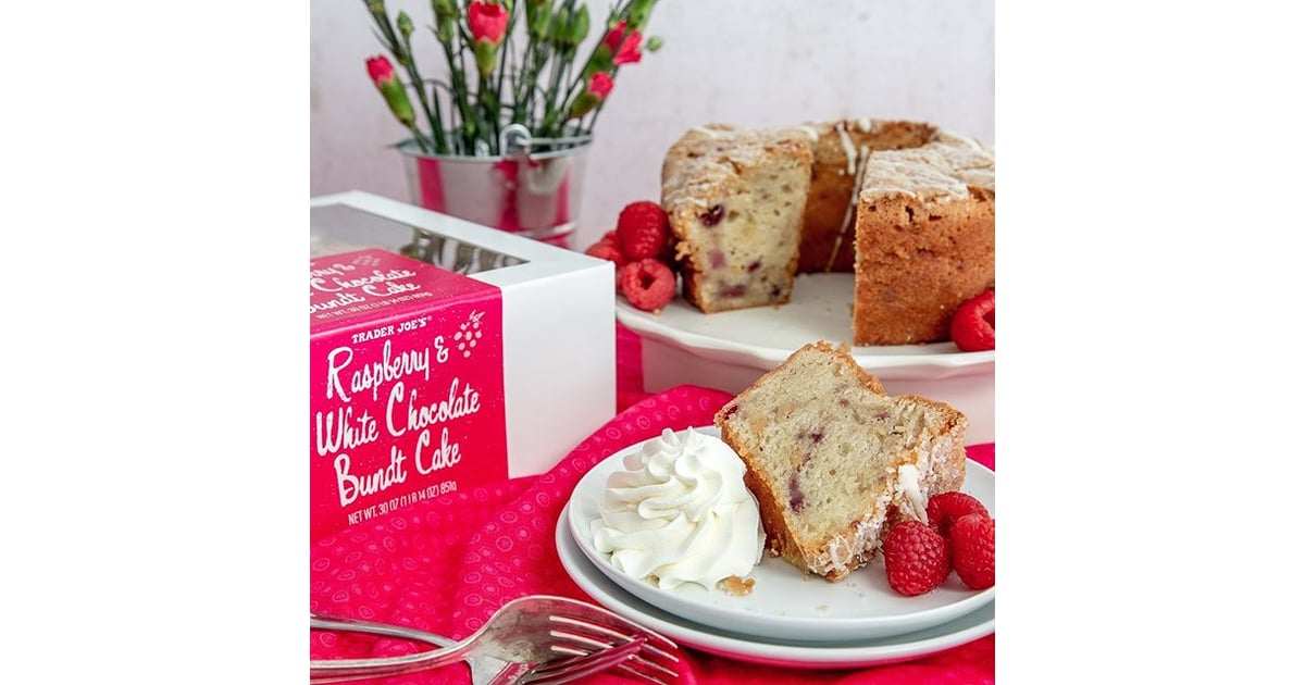 Trader Joe's Raspberry & White Chocolate Bundt Cake The Best New