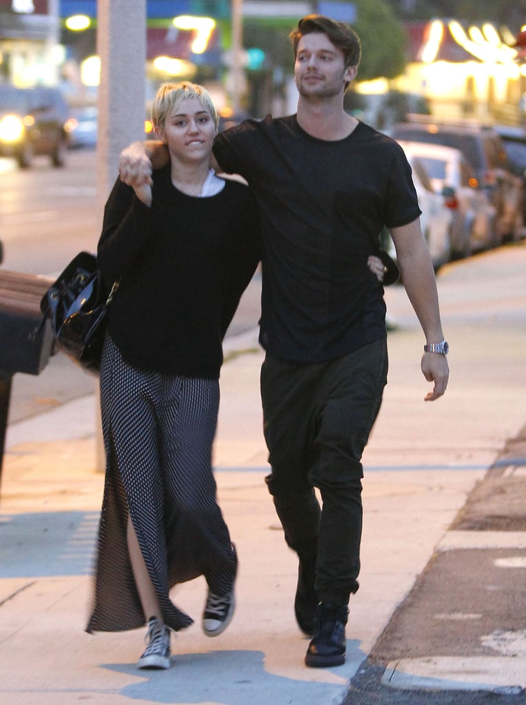 Miley Cyrus and Patrick Schwarzenegger Show PDA | Pictures