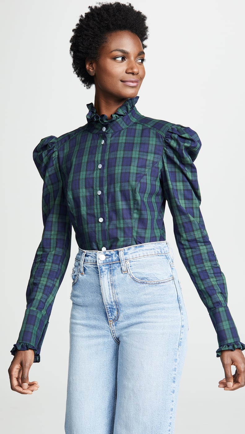 Petersyn Sasha Plaid Buttondown