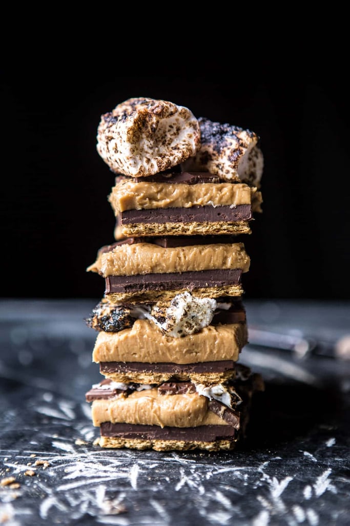 Triple-Decker Peanut Butter S'mores Bars