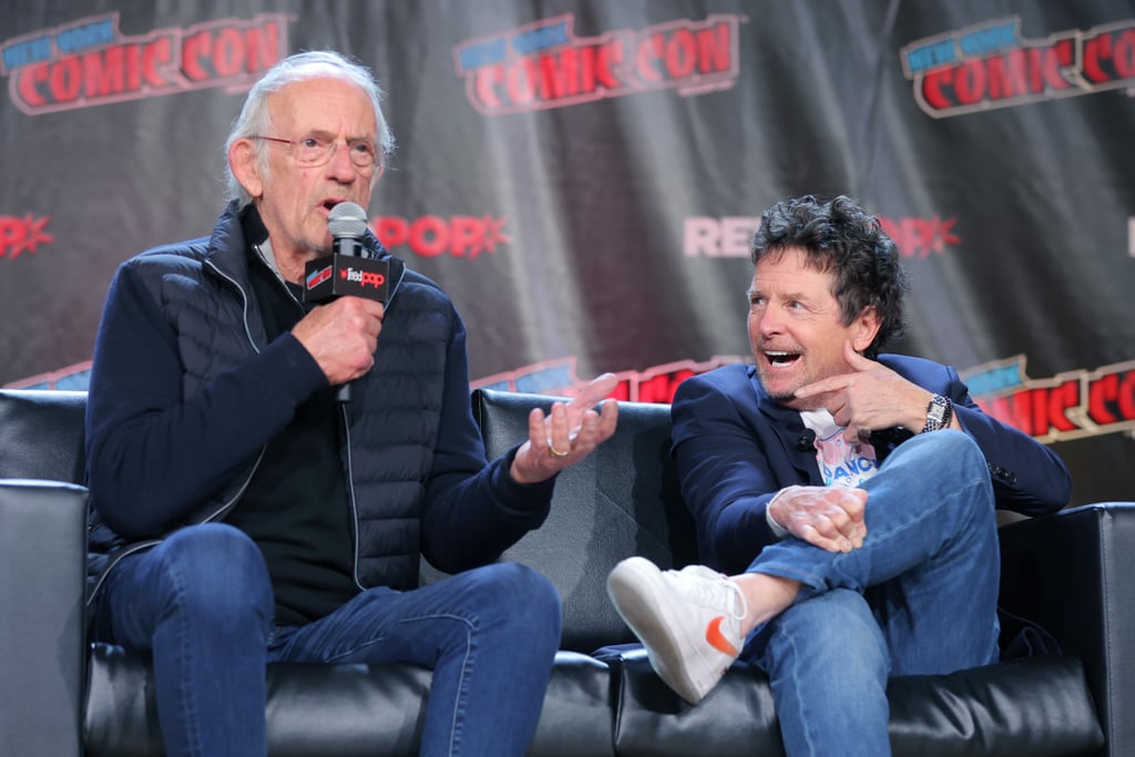 Christopher Lloyd and Michael J. Fox Reunite at Comic Con