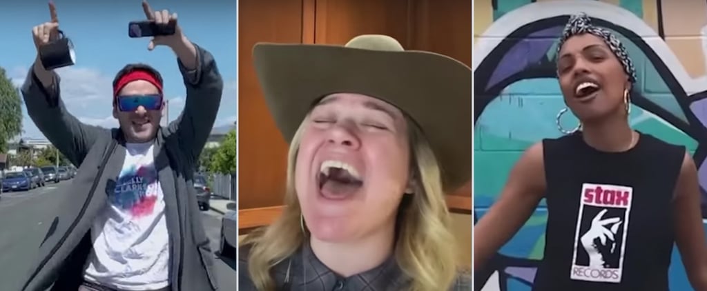 See Kelly Clarkson and Her Staff Perform "Just Sing" at Home