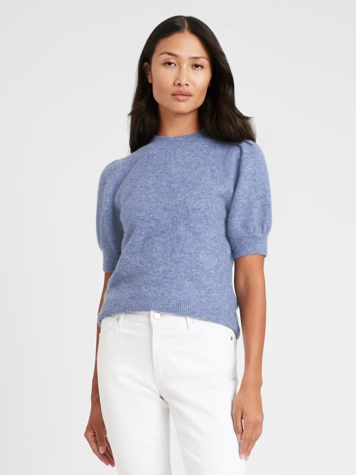 Banana Republic PuffSleeve Sweater Top Best Banana Republic Clothes