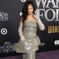 Rihanna Returns to the Red Carpet in a Sequined, Strapless Gown