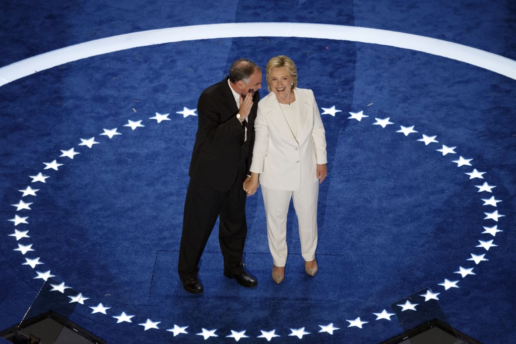 Hillary Clinton's White Suit at DNC 2016