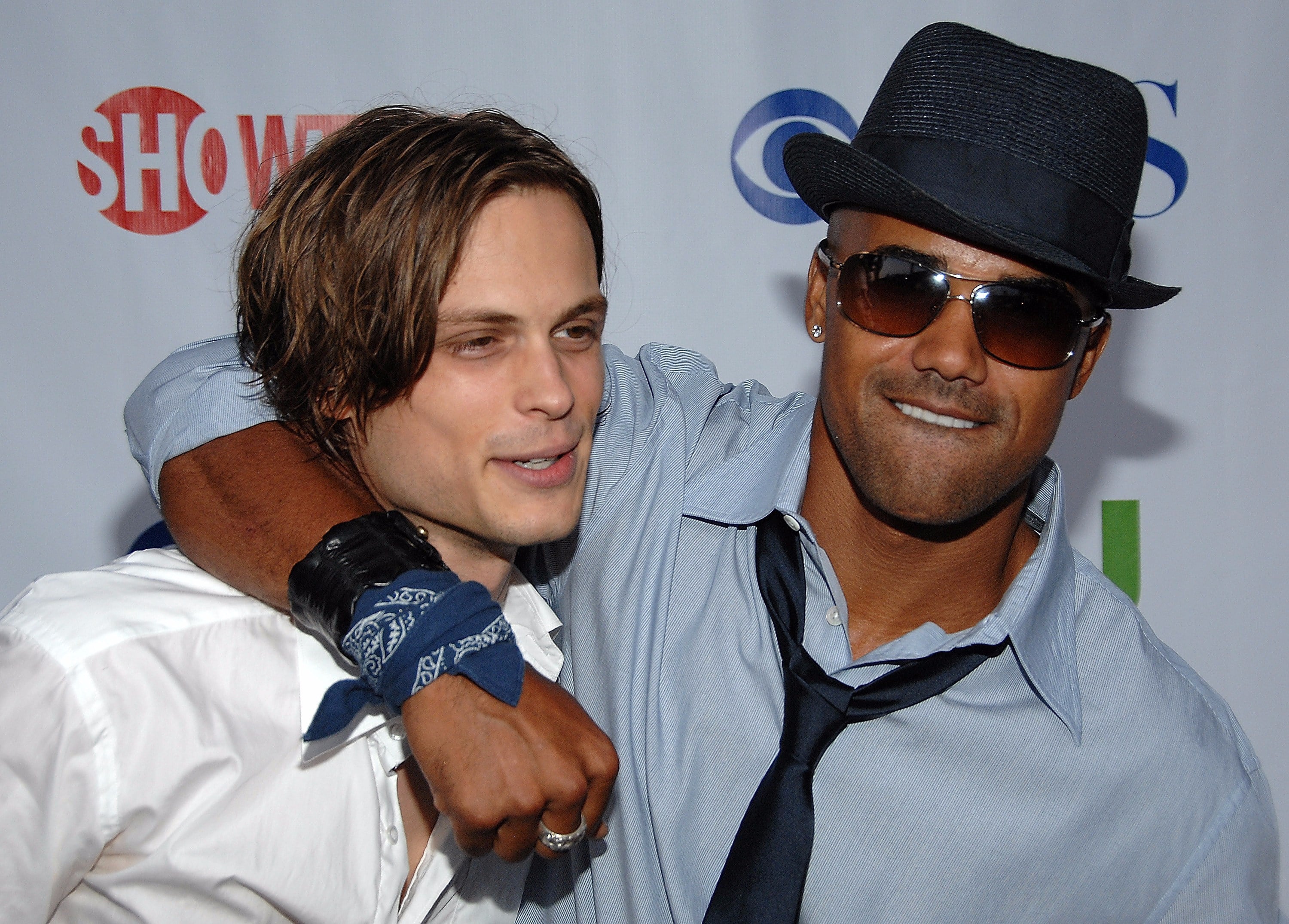 Matthew Gray Gubler and Shemar Moore Friendship Pictures